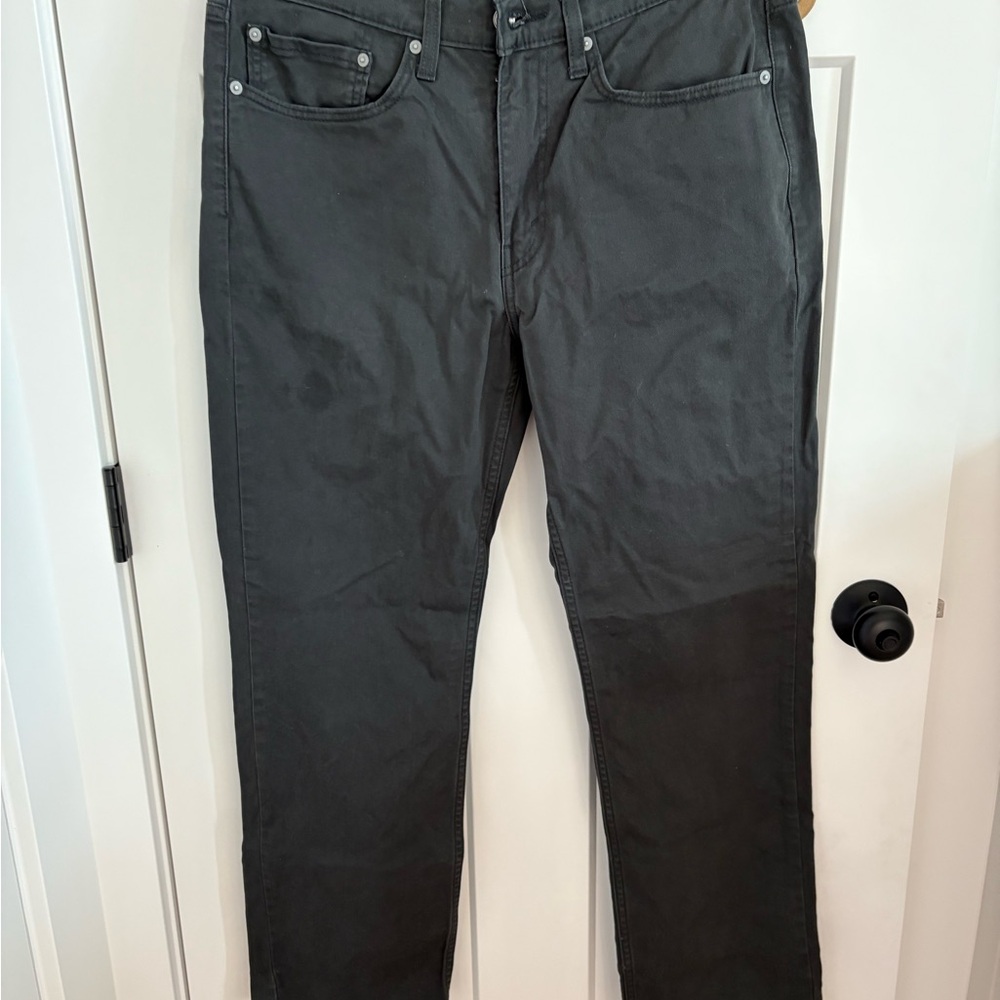 Levi's Men's Dark Gray Straight Jeans